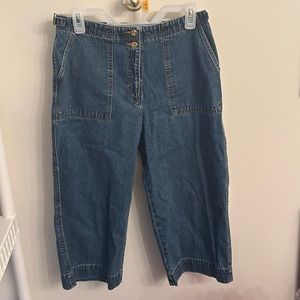 Vintage Lauren jeans company, Ralph Lauren size 8 denim capris